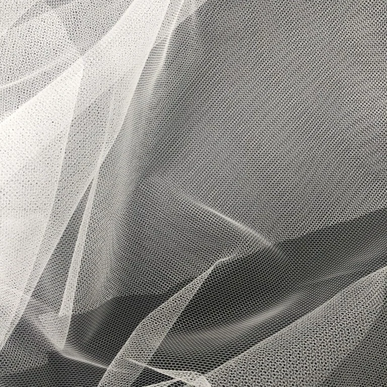 Nylon Tulle Mesh Fabric for Embroidery