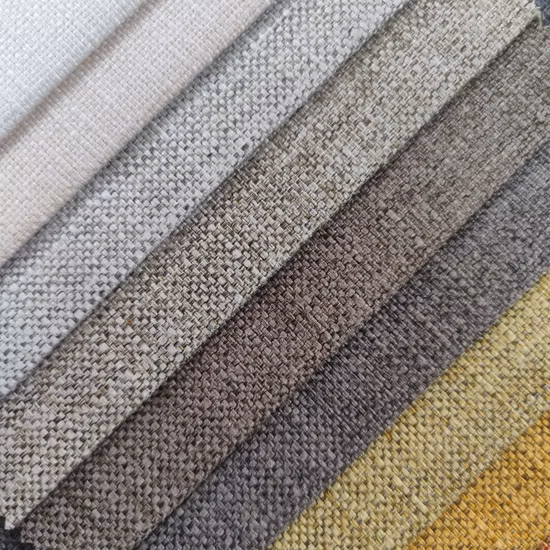 Textiles para el hogar Tapicería decorativa Sofá Tejido de sombreado de poliéster para cortinas