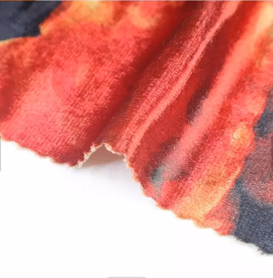 75D poliéster degradado digital gasa Ombre tela impresa para forro, vestido, ropa, textiles para el hogar (100% poliéster)