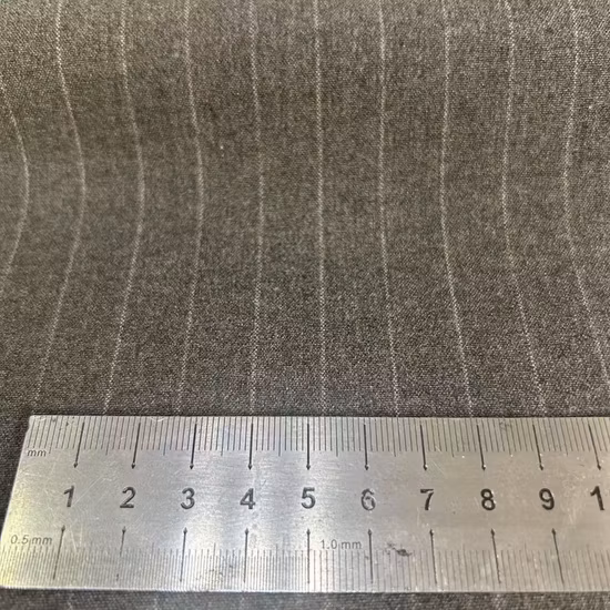 TTR Estructura Lisa Poliéster Rayón Spandex Tela 208GSM
